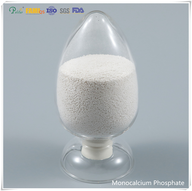 White Monocalcium Phosphate Granule Feed Grade MCP CAS NO 7758-23-8 pro ryby a prasata
