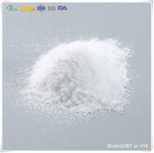 CAS 58-85-5 D-Biotin 2% 98% čistota (vitamín H)